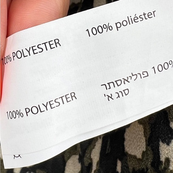 BLACK TAPE Womens Black Sheer Printed Long Sleeve Collared Evening Blouse Size X - Picture 7 of 10